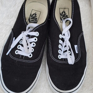 Vans Black sneakers W‎ 9.5/ M 8